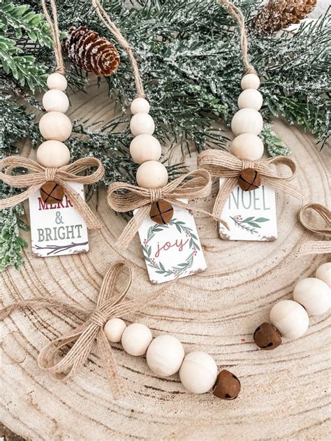 Rustic Christmas Tree Ornament, Farmhouse Christmas, Farmhouse Ornament ...