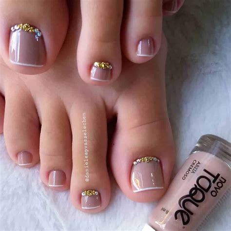 Летний педикюр: 61 фото новинок сезона и модных идей | Feet nail design ...