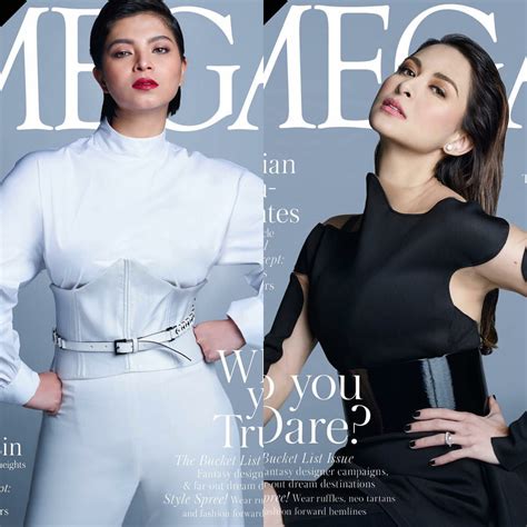 Two 'Darna': Angel Locsin and Marian Rivera together on MEGA Magazine