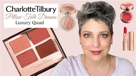 CHARLOTTE TILBURY PILLOW TALK DREAMS LUXURY EYESHADOW QUAD with ...