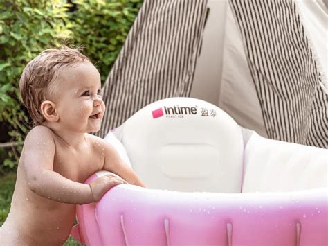 Детская надувная ванночка INTIME BABY BATH YT-226A, ванночка для ...