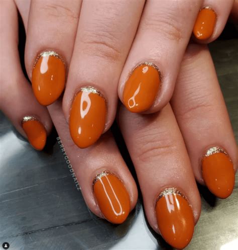 60+ Stunning Burnt Orange Nails Designs Ready for Fall