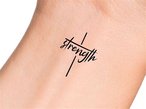 Strength Tattoos