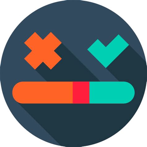 Results Flat Circular Flat icon