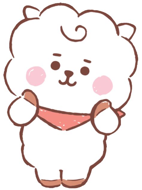 bt21 rj jin freetoedit #bt21 #RJ #Jin sticker by @bt21-lover | Bts ...