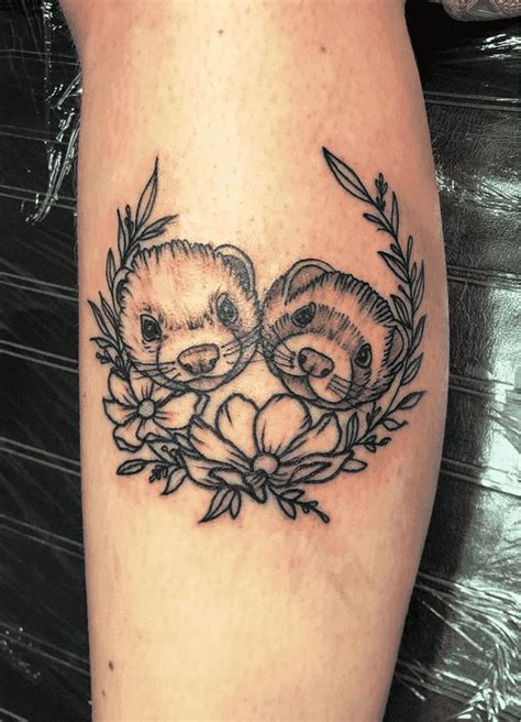 ferret tattoo design ideas images ferret tattoo tattoo designs ferret