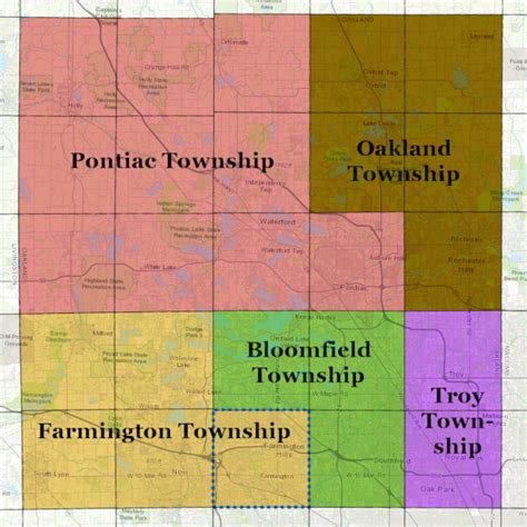 Detroit Urbanism: How Farmington & Farmington Hills Got Their Shapes