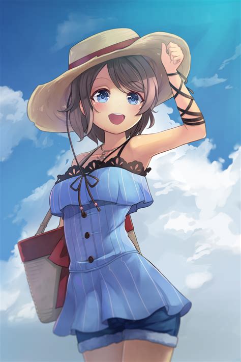 watanabe you (love live! and 2 more) drawn by motokonut | Danbooru