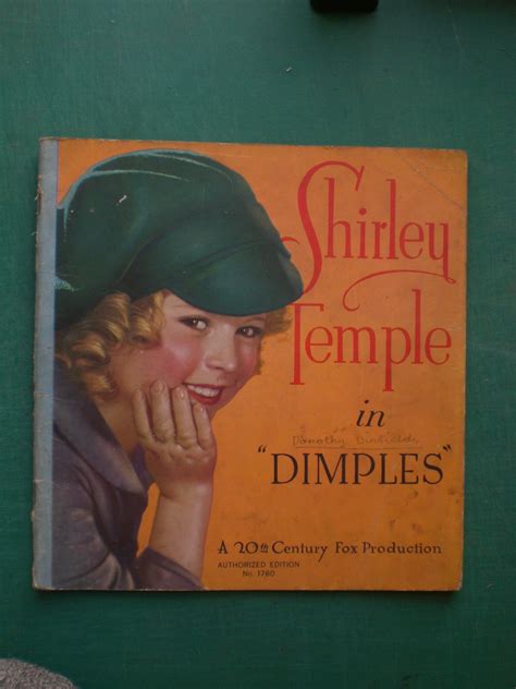 "Dimples" Shirley Temple by Twentieth Century Fox Production: Very Good