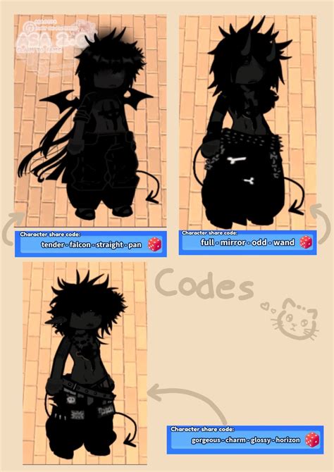 Gacha Online Character Codes