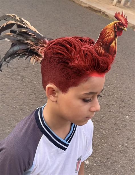 rooster haircut