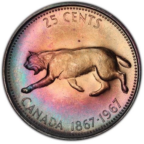 1967 Canadian Quarter 25 Cents — Canadian Coins