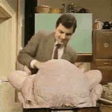 Mr Bean Turkey GIFs | Tenor