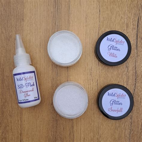 3D-Flock Dimensional Glue and Glitter Set – Wild Spider Designs