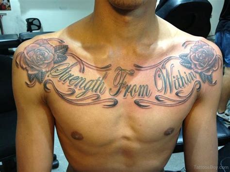 Word Tattoo On Chest | Tattoo Designs, Tattoo Pictures