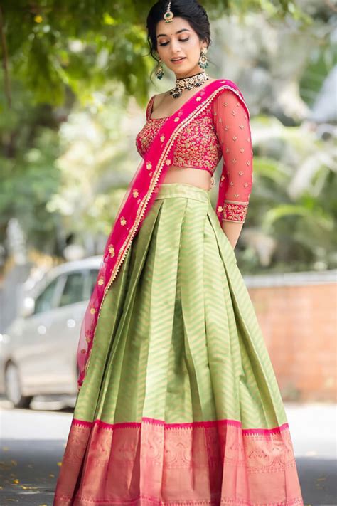 south  pattu langa voni sets  price  anaya designer studio
