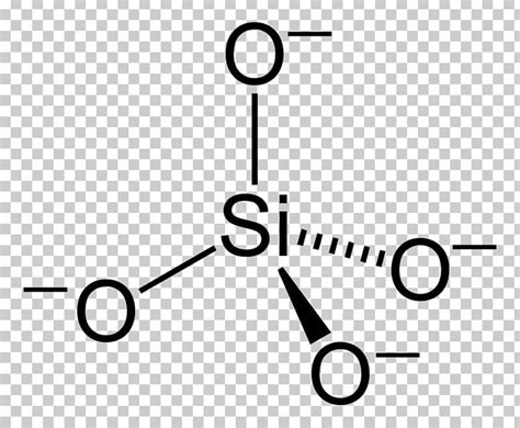 lewis structure silicate minerals structural formula png clipart