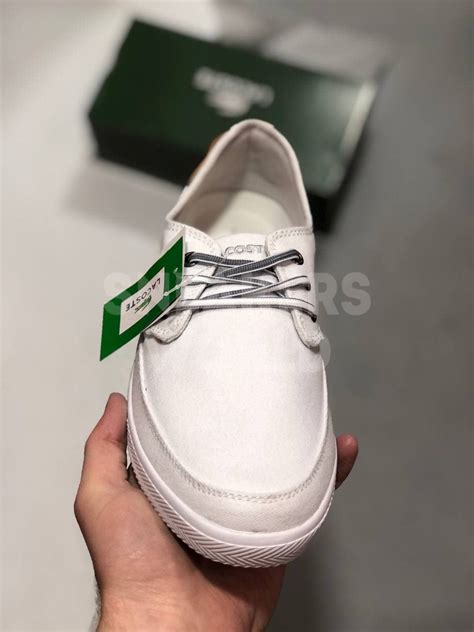 Кеды Lacoste белые купить в Спб Мск Москве Санкт-Петербурге
