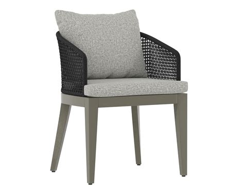 Corrigan Studio® Oreskovich Patio Dining Armchair with Cushion