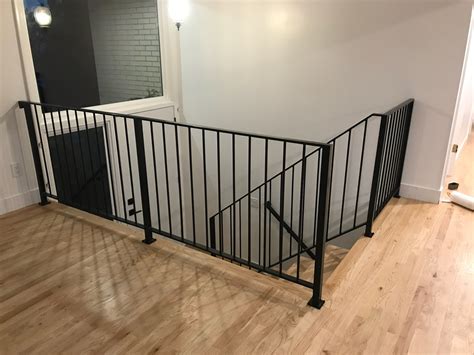 minimalistic vertical railing utah railing