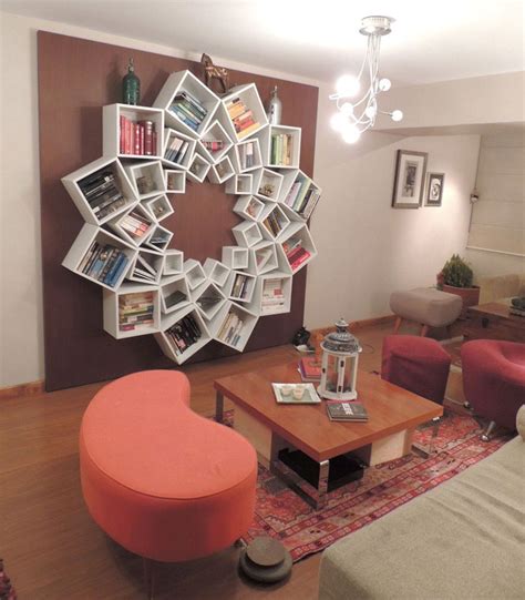 Самые креативные книжные полки