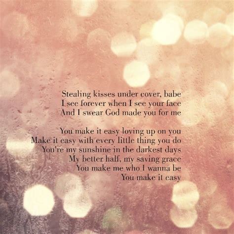 Easy On Me Lyrics - Cami Moseman