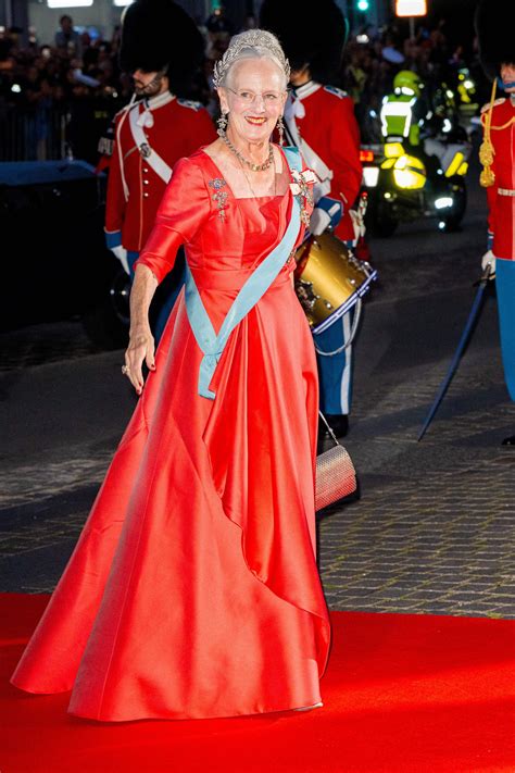 Queen Margrethe II Attends Gala Performance Celebrating Her Golden