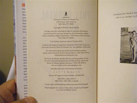 Full Frontal Nudity: The Making of an Accidental Actor by Hamlin, Harry