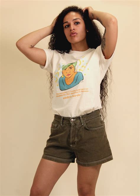 Audre Lorde T-shirt the Masters Tools Will Never Dismantle the Masters