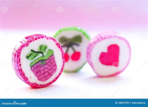 Three candy. stock image. Image of descriptive, color - 18837299