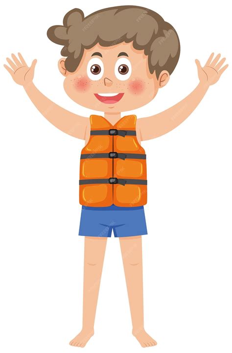 man in lifejacket clip art 6