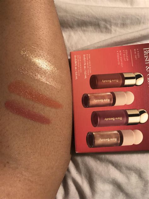 Rare Beauty Mini Blush & Glow 4-Piece Set : r/Sephora