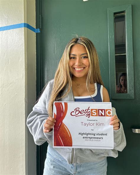 Na Pueo🦉 | Congratulations to our Best of SNO Winner, Taylor Kim, for