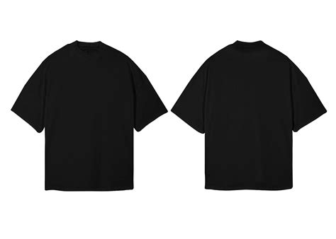 Black Oversize Mock Neck Tee Mockup - Etsy | Oversized black t shirt