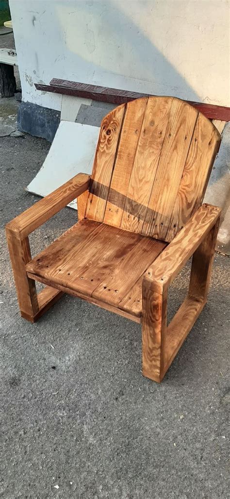 Кресло из поддона