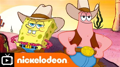 Can you spot Cowboy SpongeBob? | Nickelodeon UK - YouTube