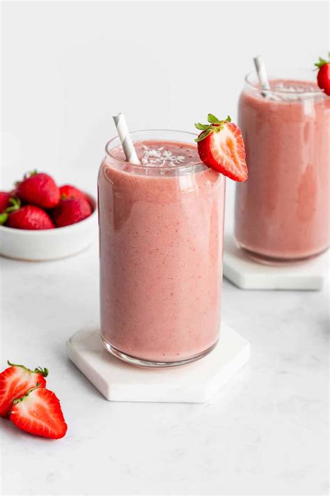 Strawberry banana smoothie – Artofit