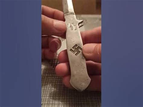 Rare knife.Складной нож времён третьего рейха. Данное видео не является ...