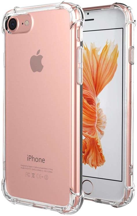 Doorzichtig shock hoesje iPhone 8 / iPhone 7 - Phone-Factory