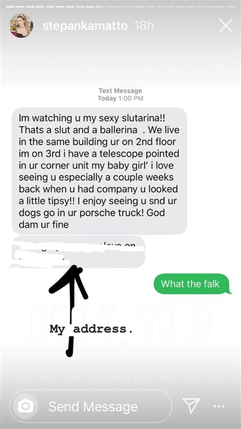 Stephanie Matto files second police report against her stalker, says