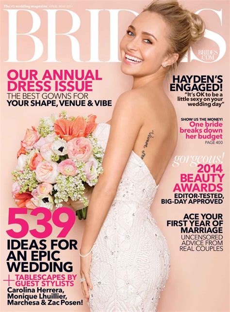 Hayden Panettiere – Brides Magazine – April/May 2015 Issue – celebsla.com
