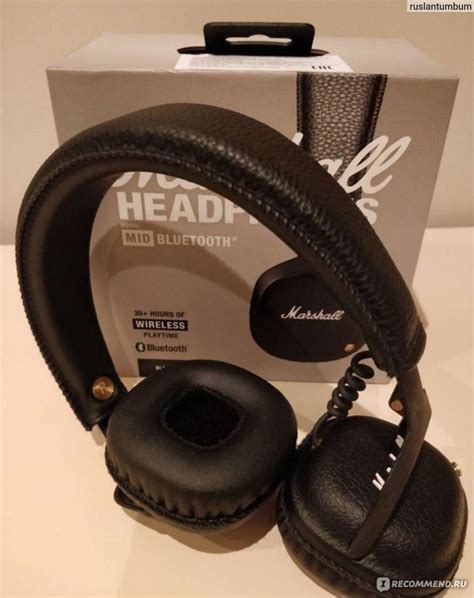 Наушники Marshall MID Bluetooth - «Объёмный звук, долго держит заряд ...