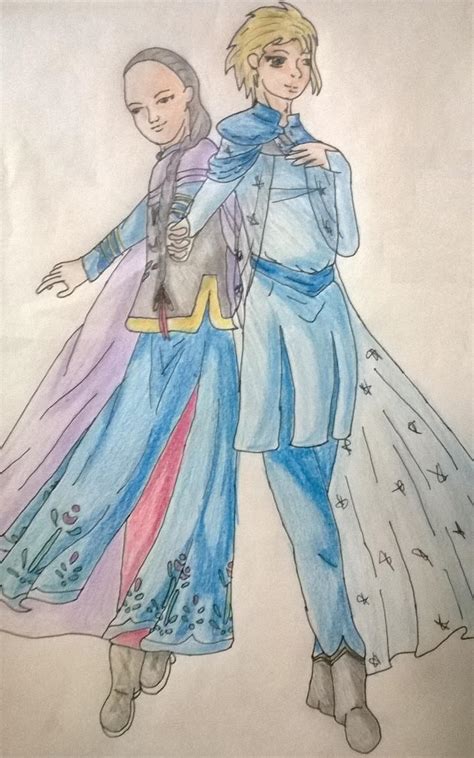 Frozen Genderbend - Anan + Eltham (Anna + Elsa) by Sepseriis on DeviantArt