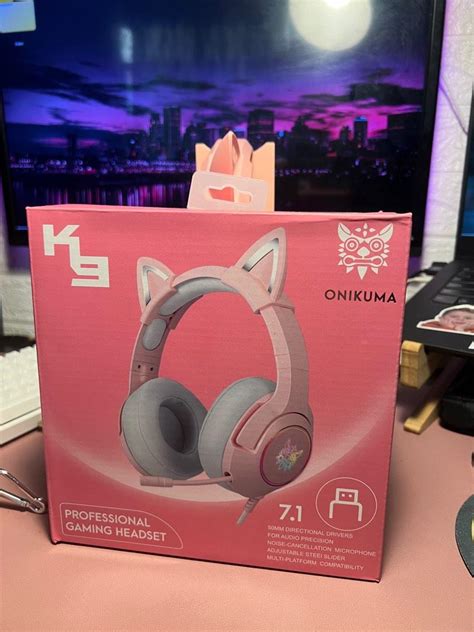 Onikuma K9 Professional Gaming Headset, Audio, Headphones & Headsets on ...