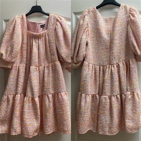 Sister Jane Women's Pink Dress | Depop