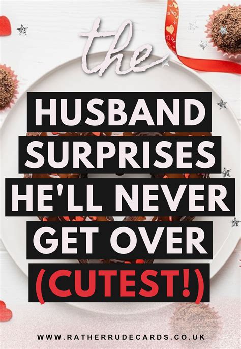 How to surprise your husband – Artofit