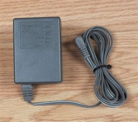 Genuine Panasonic (PQLV207) 6.5V 500mA Class 2 Adapter Power Supply ...