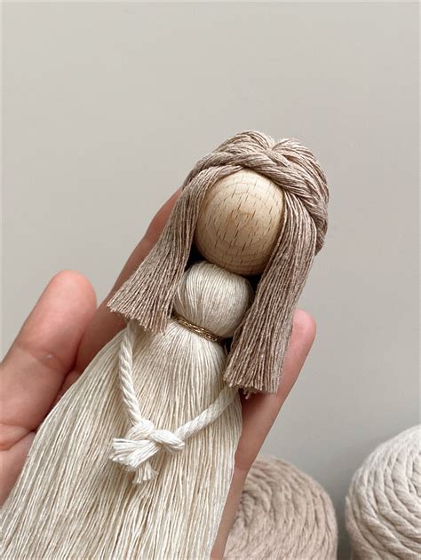 Macrame Doll VIDEO TUTORIAL/PATTERN, Beginner Friendly, Step by Step ...