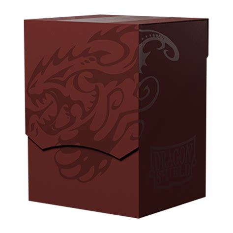 Dragon Shield Deck Shell - Blood Red – Animal Kingdoms Toy Store