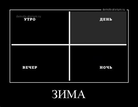 Демотиватор ЗИМА